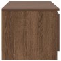 Mueble para TV madera contrachapada marrón roble 140x40x35,5 cm en Muebles TV | Comprar online en Foru.es