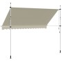 Toldo retráctil de operación manual 350 cm crema en Toldos | Comprar online en Foru.es