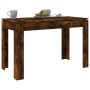 Mesa de comedor madera de ingeniería roble ahumado 120x60x76 cm en Mesas de comedor | Comprar online en Foru.es
