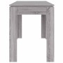 Mesa de comedor madera de ingeniería Sonoma gris 120x60x76 cm en Mesas de comedor | Comprar online en Foru.es