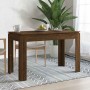 Mesa de comedor madera de ingeniería marrón roble 120x60x76 cm en Mesas de comedor | Comprar online en Foru.es