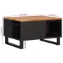Mesa de centro de madera maciza de acacia 60x50x35 cm de vidaXL, Mesas de centro - Ref: Foro24-352866, Precio: 59,96 €, Descu...