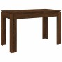 Mesa de comedor madera de ingeniería marrón roble 120x60x76 cm en Mesas de comedor | Comprar online en Foru.es