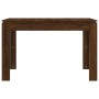 Mesa de comedor madera de ingeniería marrón roble 120x60x76 cm en Mesas de comedor | Comprar online en Foru.es