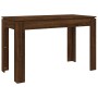 Mesa de comedor madera de ingeniería marrón roble 120x60x76 cm en Mesas de comedor | Comprar online en Foru.es