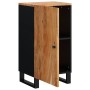 Aparador con puerta madera maciza de acacia 40x31x75 cm de vidaXL, Aparadores - Ref: Foro24-352910, Precio: 112,12 €, Descuen...