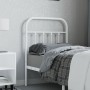 Cabecero de metal blanco 75 cm de vidaXL, Cabeceros y pies de cama - Ref: Foro24-352653, Precio: 28,50 €, Descuento: %