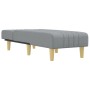 Sofá diván de tela gris claro de vidaXL, Divanes - Ref: Foro24-352822, Precio: 154,90 €, Descuento: %