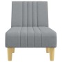 Sofá diván de tela gris claro de vidaXL, Divanes - Ref: Foro24-352822, Precio: 154,90 €, Descuento: %