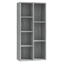 Estantería color gris Sonoma 50x25x106 cm en Librerías y estanterías | Comprar online en Foru.es