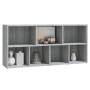 Estantería color gris Sonoma 50x25x106 cm en Librerías y estanterías | Comprar online en Foru.es