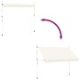 Toldo retráctil de operación manual 350 cm crema en Toldos | Comprar online en Foru.es