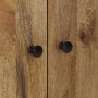 Aparador con 4 puertas madera maciza de mango 60x33x75 cm de vidaXL, Aparadores - Ref: Foro24-352920, Precio: 168,84 €, Descu...