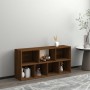 Estantería color roble marrón 50x25x106 cm en Librerías y estanterías | Comprar online en Foru.es