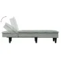 Sofá diván de terciopelo gris claro de vidaXL, Divanes - Ref: Foro24-352844, Precio: 154,09 €, Descuento: %
