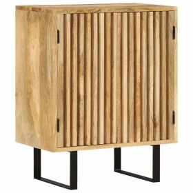 Aparador con 2 puertas madera maciza de mango 55x35x70 cm de vidaXL, Aparadores - Ref: Foro24-354983, Precio: 188,30 €, Descu...