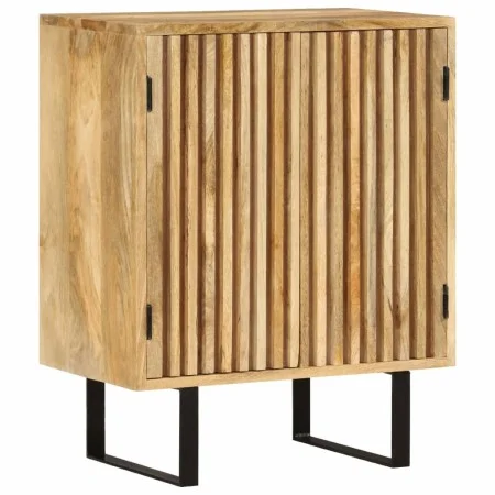 Sideboard mit 2 Türen aus massivem Mangoholz 55x35x70 cm von vidaXL, Sideboards - Ref: Foro24-354983, Preis: 188,30 €, Rabatt: %