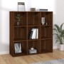 Estantería marrón roble 98x29x97,5 cm en Librerías y estanterías | Comprar online en Foru.es
