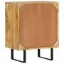 Sideboard mit 2 Türen aus massivem Mangoholz 55x35x70 cm von vidaXL, Sideboards - Ref: Foro24-354983, Preis: 188,30 €, Rabatt: %