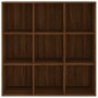 Estantería marrón roble 98x29x97,5 cm en Librerías y estanterías | Comprar online en Foru.es