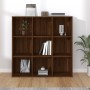 Estantería marrón roble 98x29x97,5 cm en Librerías y estanterías | Comprar online en Foru.es