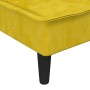 Sofá diván de terciopelo amarillo de vidaXL, Divanes - Ref: Foro24-352848, Precio: 127,10 €, Descuento: %