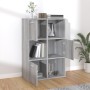 Mueble de almacenaje gris Sonoma 60x29,5x90 cm en Librerías y estanterías | Comprar online en Foru.es