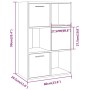 Mueble de almacenaje marrón roble 60x29,5x90 cm en Librerías y estanterías | Comprar online en Foru.es