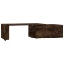 Mesa de centro madera contrachapada roble ahumado 150x50x35 cm en Mesas de centro | Comprar online en Foru.es