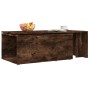 Mesa de centro madera contrachapada roble ahumado 150x50x35 cm en Mesas de centro | Comprar online en Foru.es