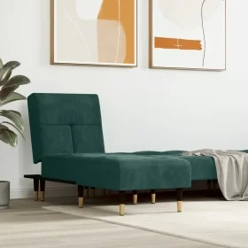 Diwansofa aus dunkelgrünem Samt von vidaXL, Tagesbetten - Ref: Foro24-352810, Preis: 170,48 €, Rabatt: %