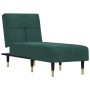 Sofá diván de terciopelo verde oscuro de vidaXL, Divanes - Ref: Foro24-352810, Precio: 173,67 €, Descuento: %