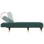 Sofá diván de terciopelo verde oscuro de vidaXL, Divanes - Ref: Foro24-352810, Precio: 173,67 €, Descuento: %