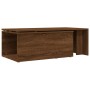 Mesa de centro madera contrachapada marrón roble 150x50x35 cm en Mesas de centro | Comprar online en Foru.es