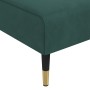 Sofá diván de terciopelo verde oscuro de vidaXL, Divanes - Ref: Foro24-352810, Precio: 173,67 €, Descuento: %