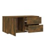 Mueble para TV madera contrachapada roble ahumado 80x34x36 cm en Muebles TV | Comprar online en Foru.es