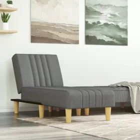 Sofá diván de tela gris oscuro de vidaXL, Divanes - Ref: Foro24-352820, Precio: 144,37 €, Descuento: %