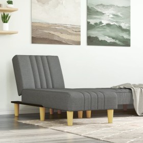 Sofá diván de tela gris oscuro de vidaXL, Divanes - Ref: Foro24-352820, Precio: 148,47 €, Descuento: %