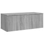 Mueble de TV madera contrachapada gris Sonoma 80x34x30 cm en Muebles TV | Comprar online en Foru.es