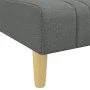 Sofá diván de tela gris oscuro de vidaXL, Divanes - Ref: Foro24-352820, Precio: 144,37 €, Descuento: %