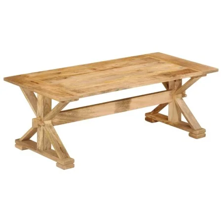 Mesa de centro madera maciza de mango 110x52x40 cm de vidaXL, Mesas de centro - Ref: Foro24-354990, Precio: 149,05 €, Descuen...
