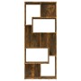 Estantería madera contrachapada color roble ahumado 67x24x161cm en Librerías y estanterías | Comprar online en Foru.es