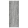 Estantería de madera contrachapada gris Sonoma 67x24x161 cm en Librerías y estanterías | Comprar online en Foru.es