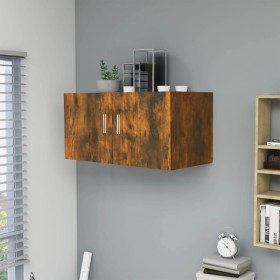 Armario de pared madera de ingeniería roble ahumado 80x39x40 cm en Estanterías | Comprar online en Foru.es