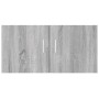 Armario de pared madera de ingeniería gris Sonoma 80x39x40 cm en Estanterías | Comprar online en Foru.es