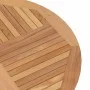 Mesa de jardín plegable madera maciza de teca Ø 110x75 cm de vidaXL, Mesas de jardín - Ref: Foro24-362618, Precio: 139,33 €, ...