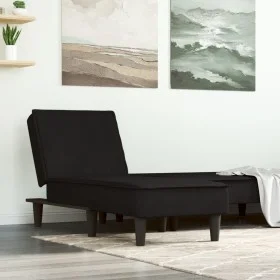 Sofá diván de terciopelo negro de vidaXL, Divanes - Ref: Foro24-352838, Precio: 153,60 €, Descuento: %