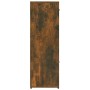 Estantería madera contrachapada color roble ahumado 90x30x90 cm en Librerías y estanterías | Comprar online en Foru.es