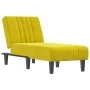Sofá diván de terciopelo amarillo de vidaXL, Divanes - Ref: Foro24-352830, Precio: 150,65 €, Descuento: %