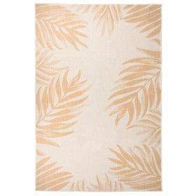 Alfombra de exterior tejido plano estampado de hoja 160x230 cm de vidaXL, Alfombras - Ref: Foro24-340860, Precio: 61,20 €, De...